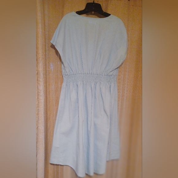 Morgan Taylor midi dress with attached sash. EUC - Picture 3 of 4